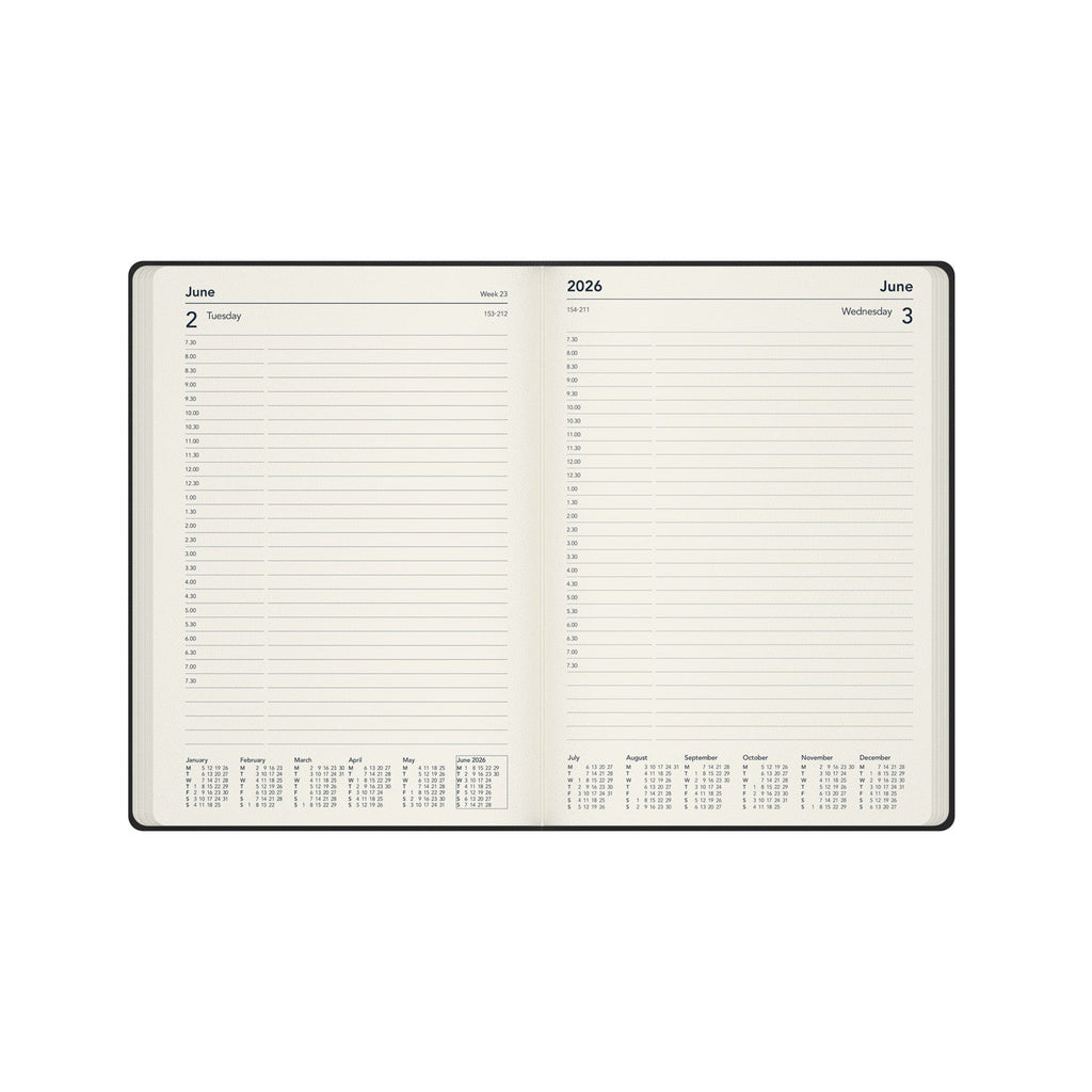 Legacy - 2026 Daily Planner - A5 Day-to-Page Diary with Appointments  (CL51-26)