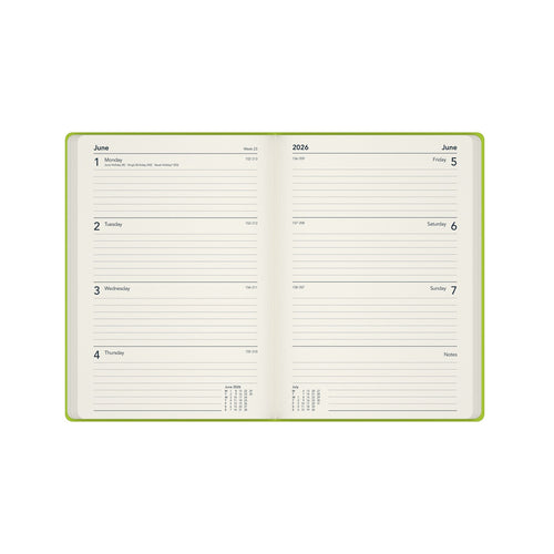 Affirmation - A5 Week-To-View - Diary - 2026 Calendar Year Planner