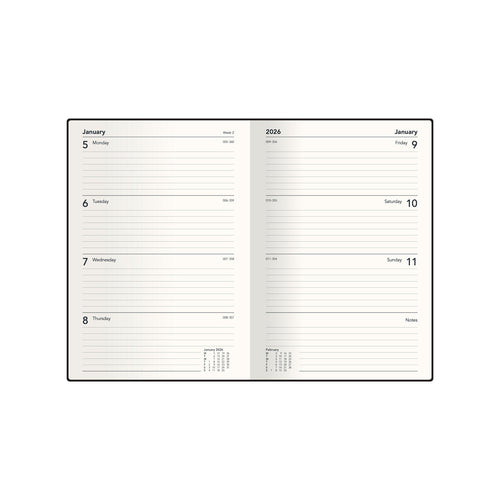 Balance - A5  Week-To-View - Diary - 2026 Calendar Year Planner