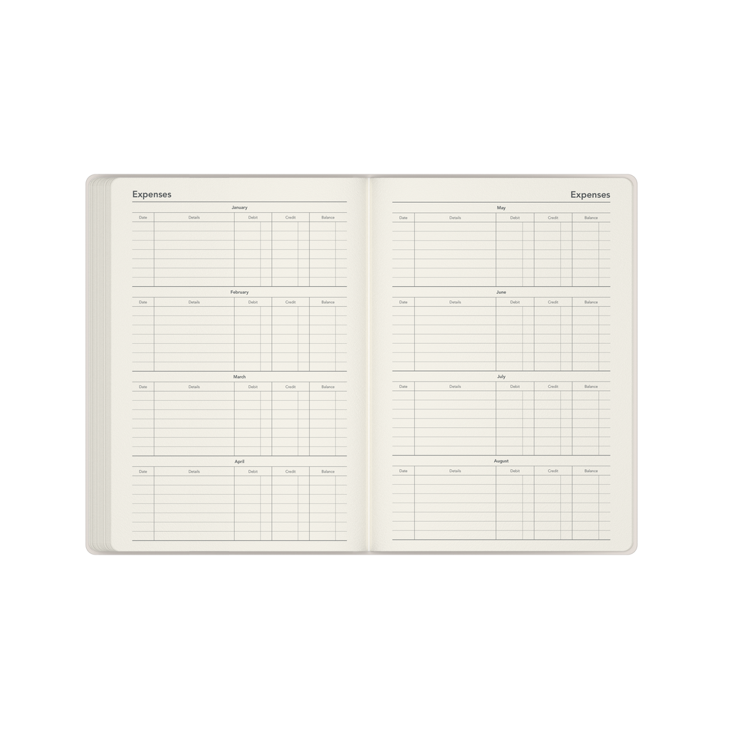 Irregular Geometrics- A5  Week-To-View - Diary - 2026 Calendar Year Planner