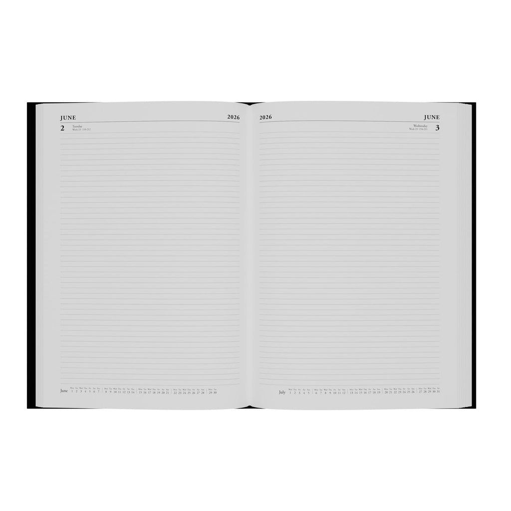 Essential - A4 Day-to-Page Diary - 2026 Calendar Year Planner