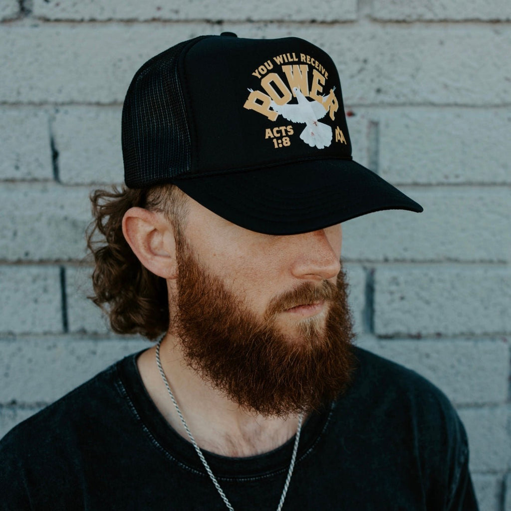 [PRE-ORDER - SHIPS APRIL 3RD] POWER Trucker - Black/Butterscotch